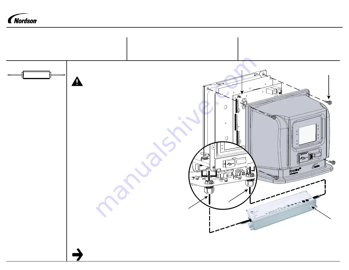 Nordson 1124820 Instruction Sheet Download Page 1