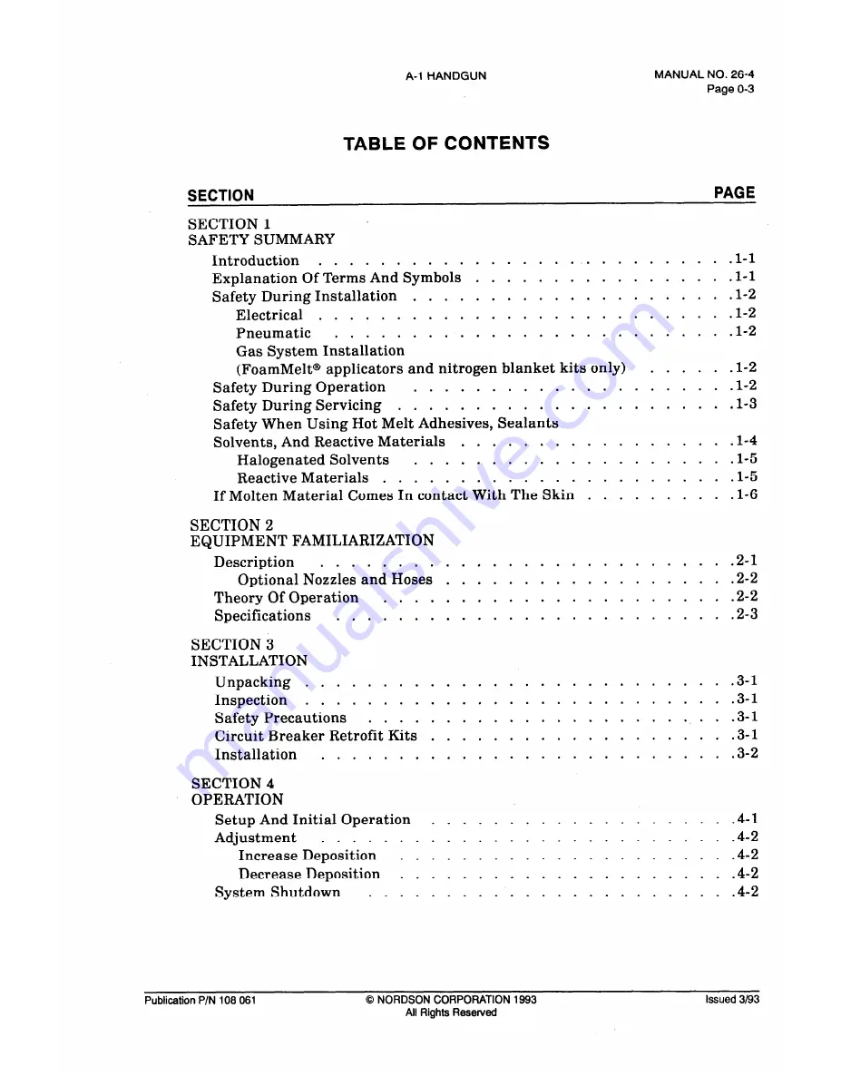 Nordson 125 520 Manual Download Page 3