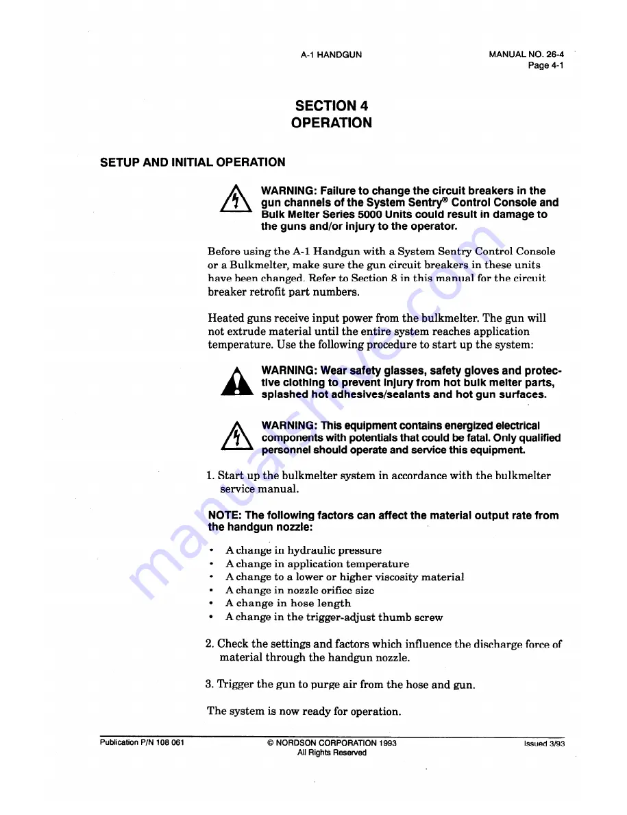 Nordson 125 520 Manual Download Page 17