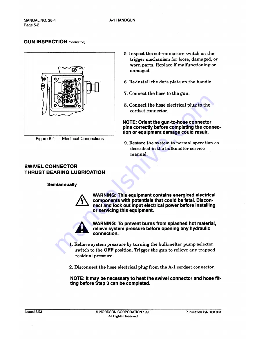 Nordson 125 520 Manual Download Page 20