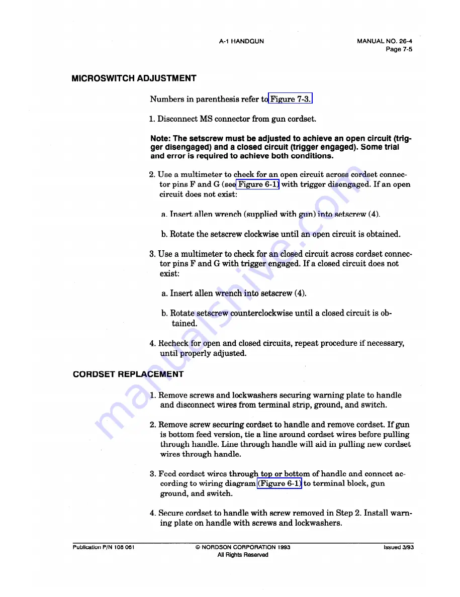 Nordson 125 520 Manual Download Page 31