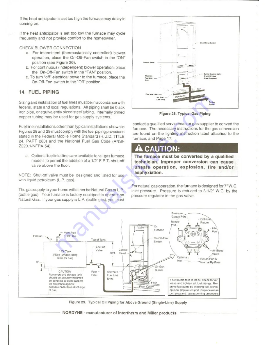 Nordyne MBHA-066A AA FC-01 Installation Instructions Manual Download Page 15