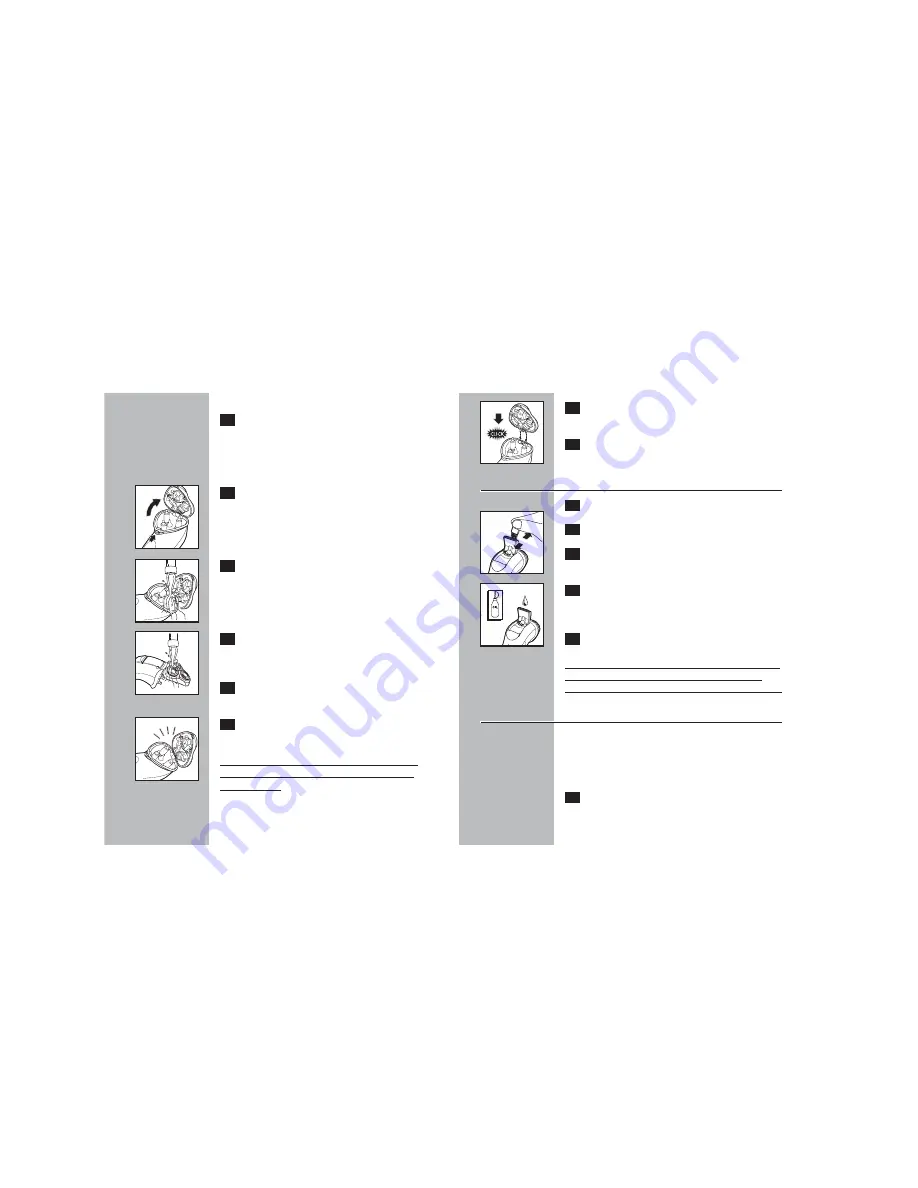 Norelco 8170XLCC Manual Download Page 14