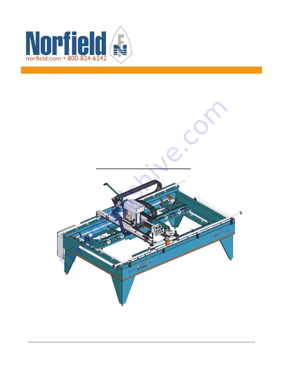 Norfield 4800XY Operator'S Manual Download Page 1