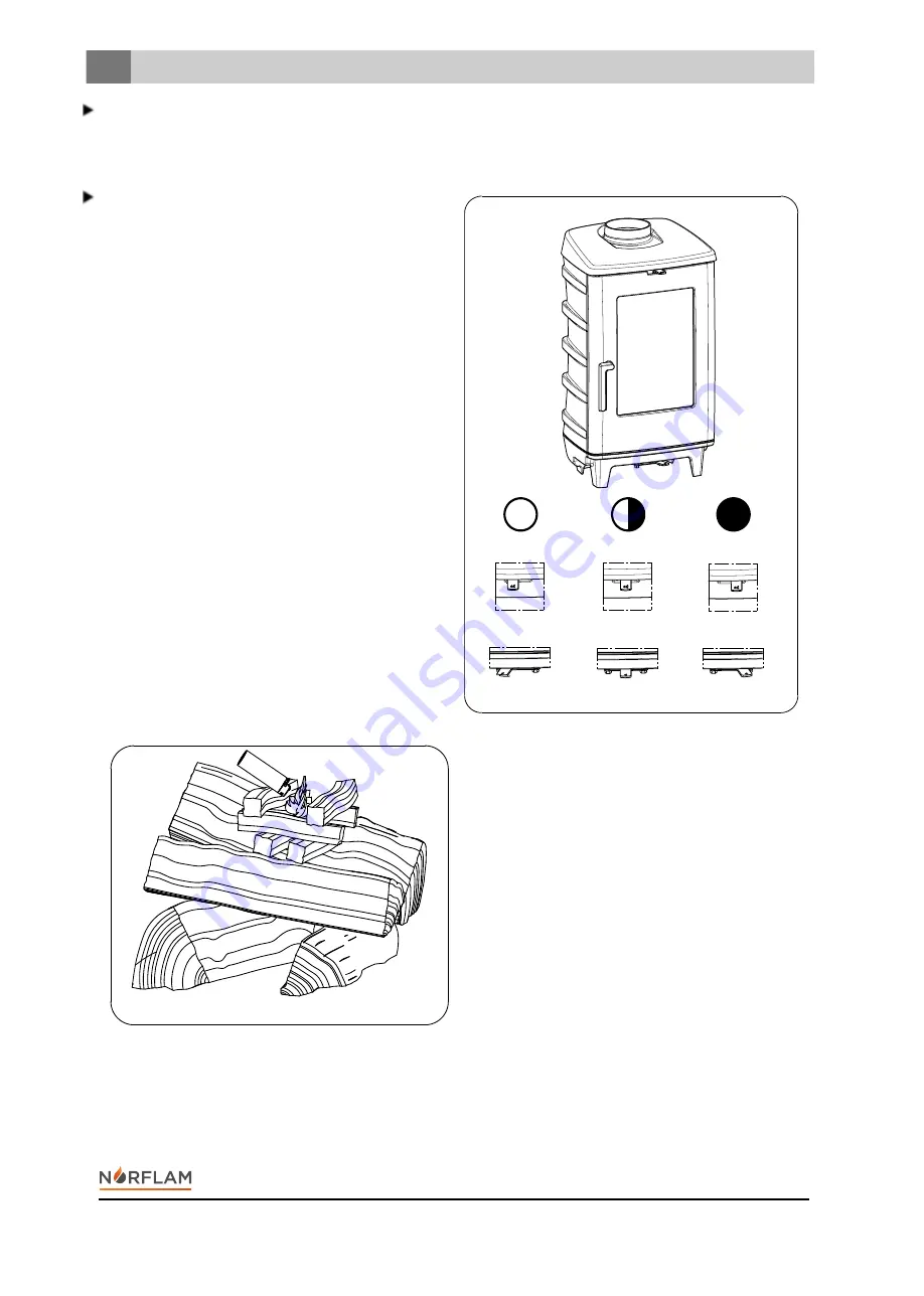 NORFLAM ARDENTE Installation Instructions And Operating Manual Download Page 10