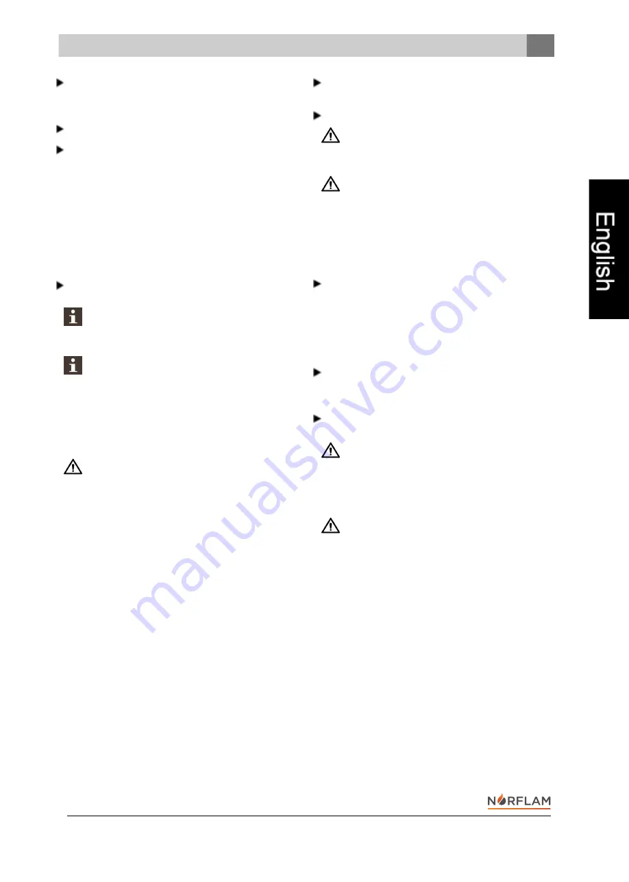 NORFLAM ARDENTE Installation Instructions And Operating Manual Download Page 35