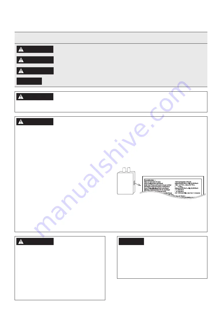 Noritz GHQ-C2801WX-FF US Installation Manual Download Page 3