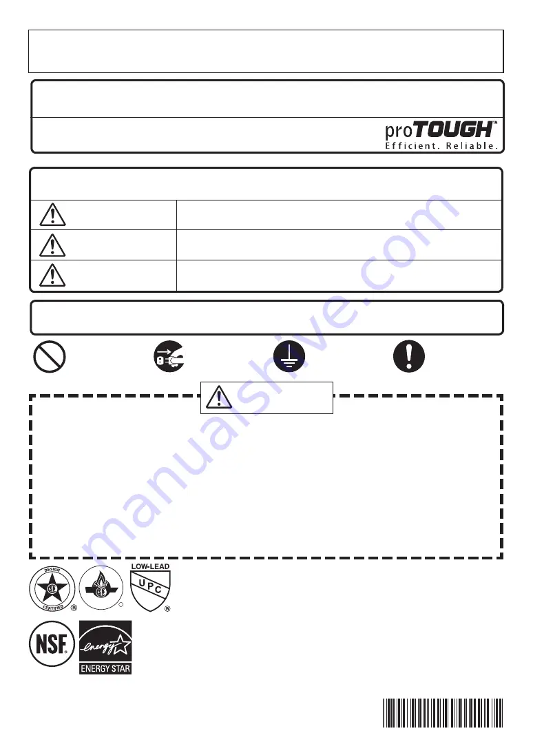 Noritz ProTough BNR98-DVC-LP Installation Manual Download Page 1