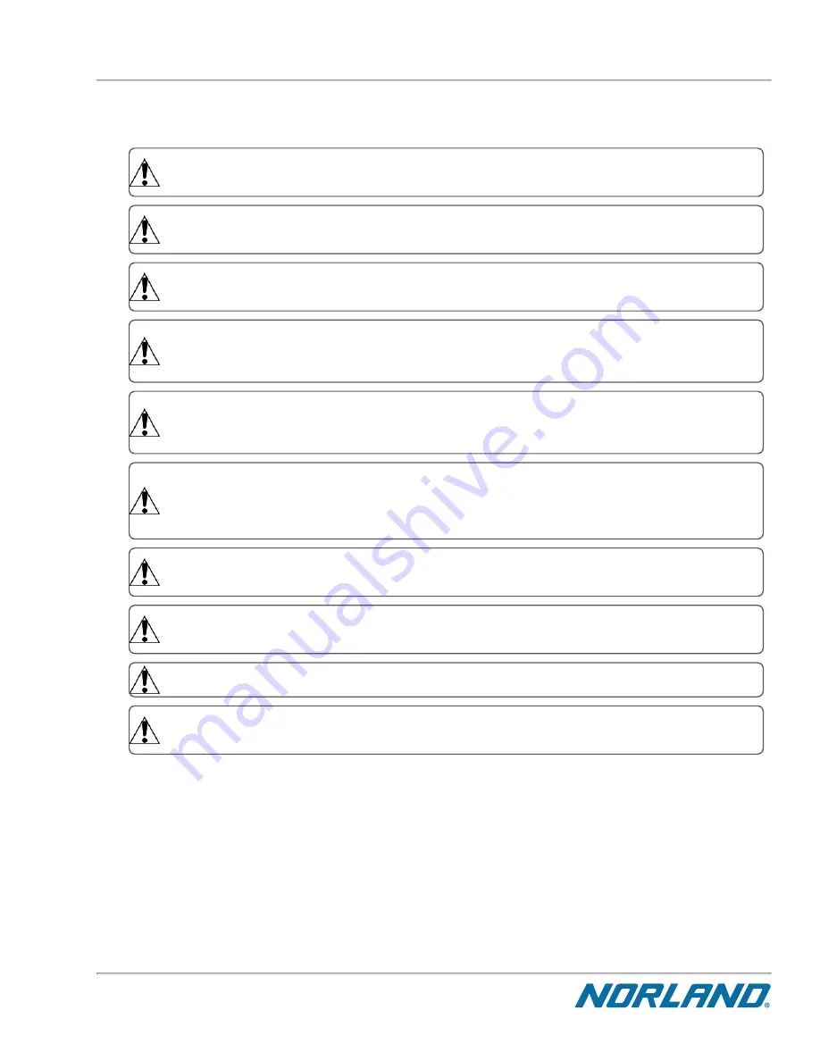 Norland Elite 437A150 Operator'S Manual Download Page 211