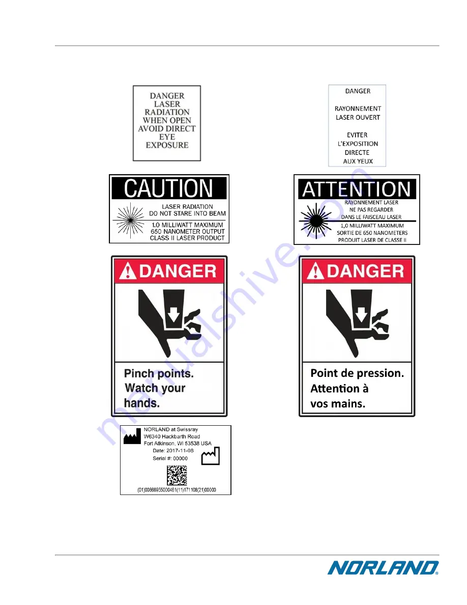 Norland Elite 437A150 Operator'S Manual Download Page 449