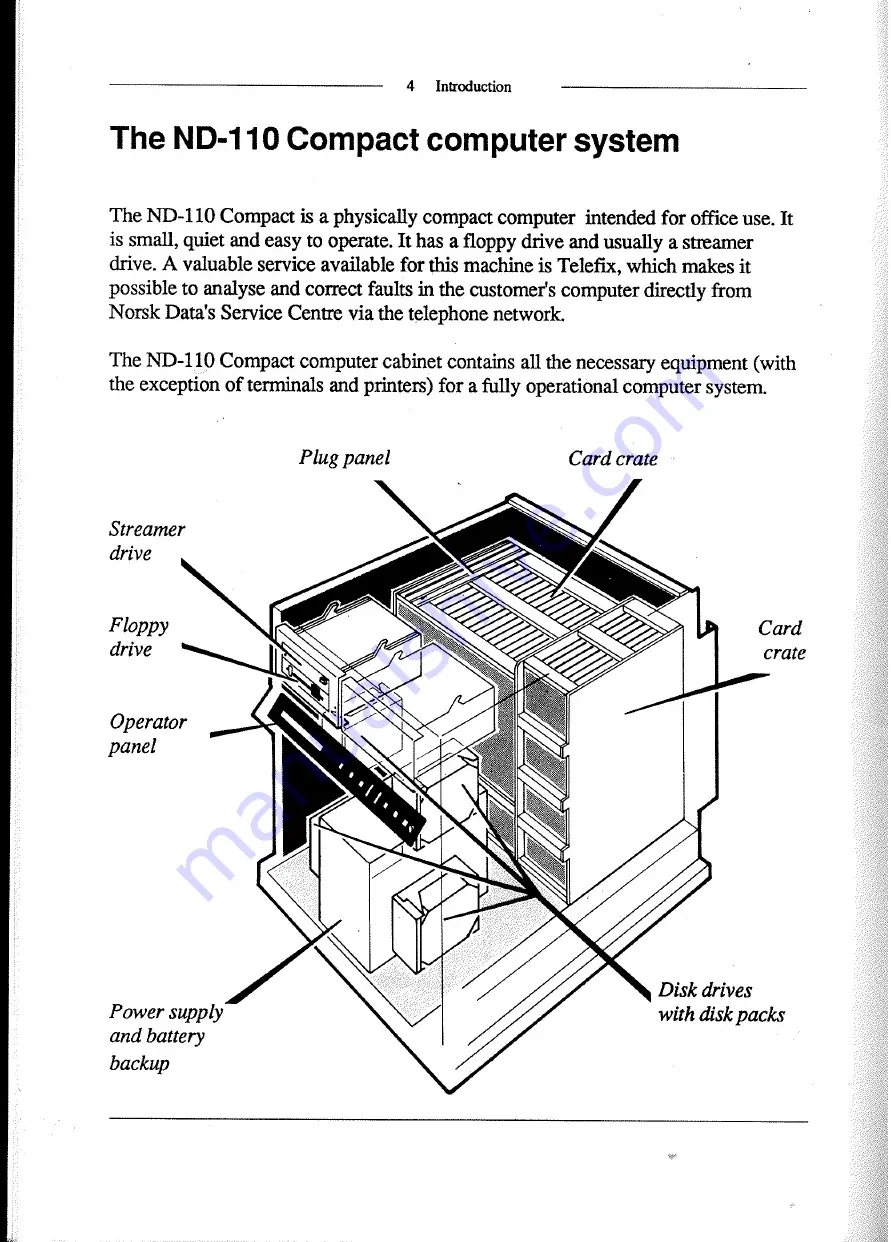 Norsk Data ND-110 COMPACT Скачать руководство пользователя страница 7