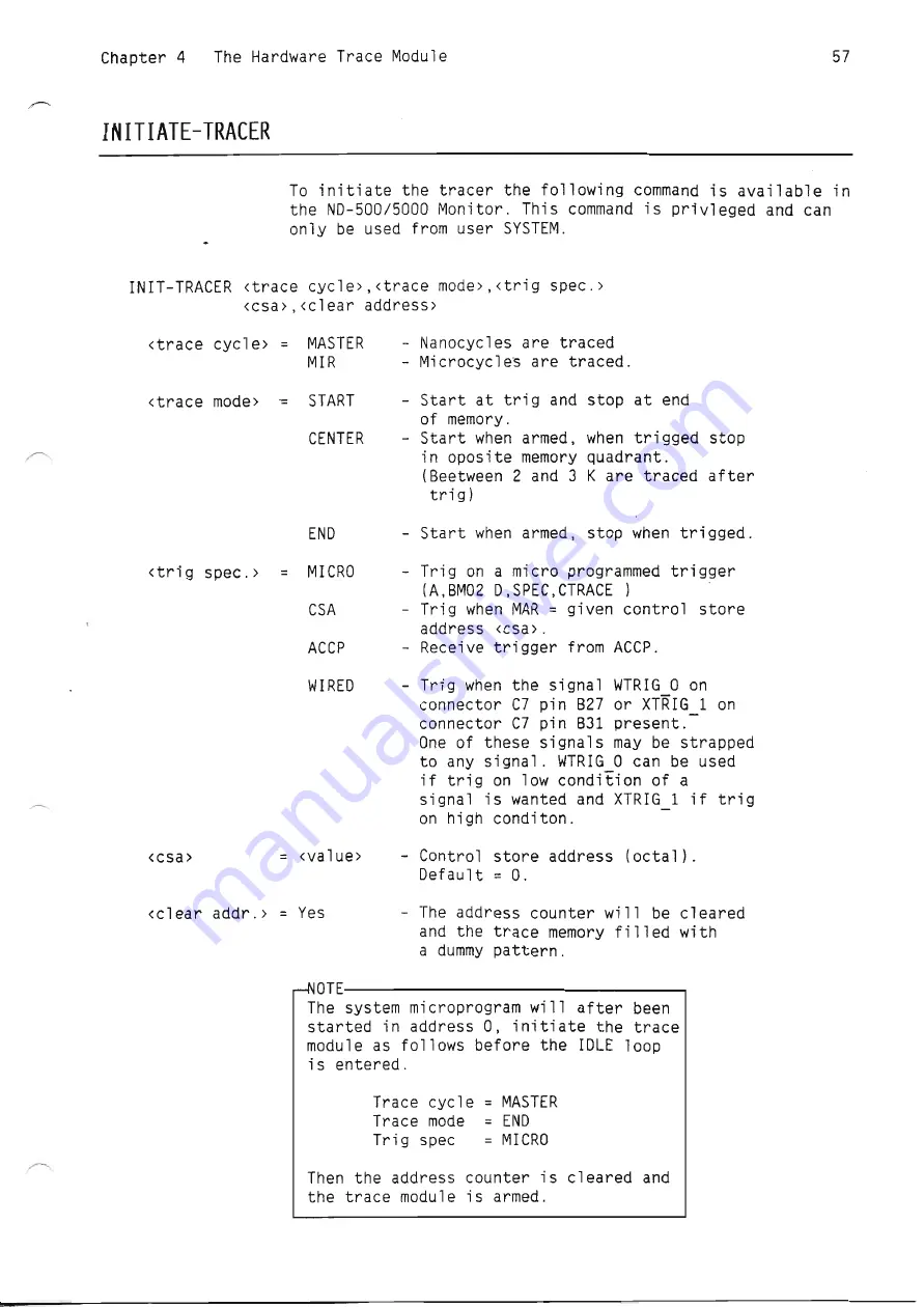 Norsk Data ND-5000 Series Hardware Maintenance Download Page 75