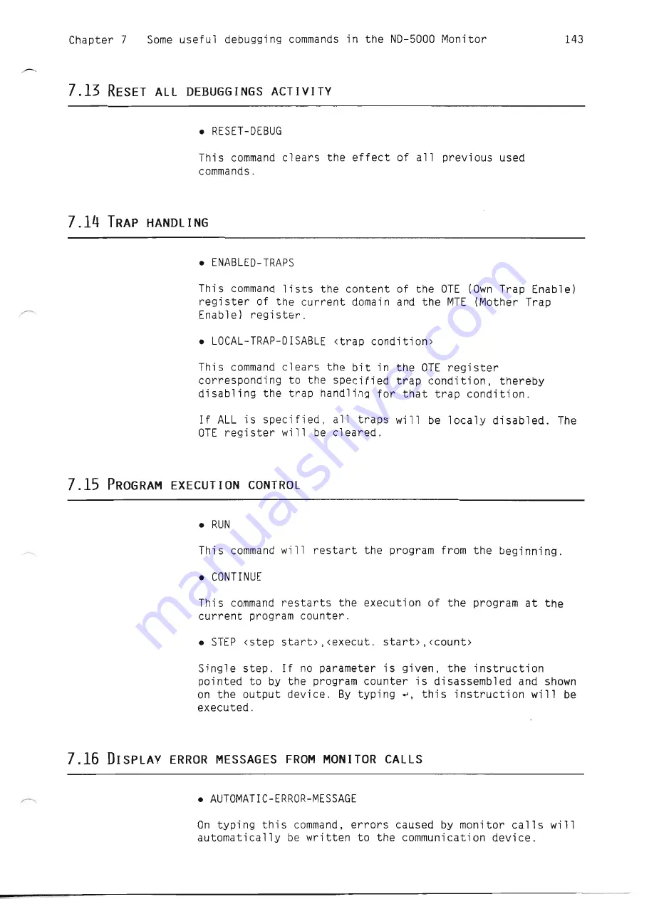 Norsk Data ND-5000 Series Hardware Maintenance Download Page 161