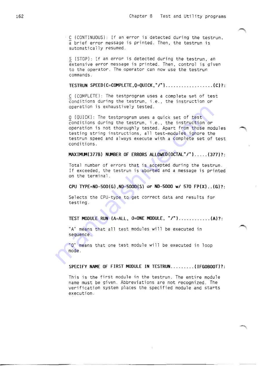 Norsk Data ND-5000 Series Hardware Maintenance Download Page 180