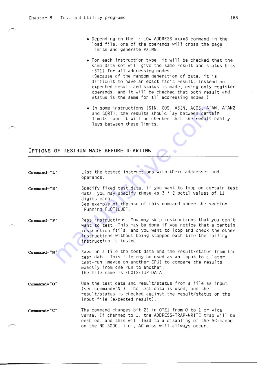 Norsk Data ND-5000 Series Hardware Maintenance Download Page 183