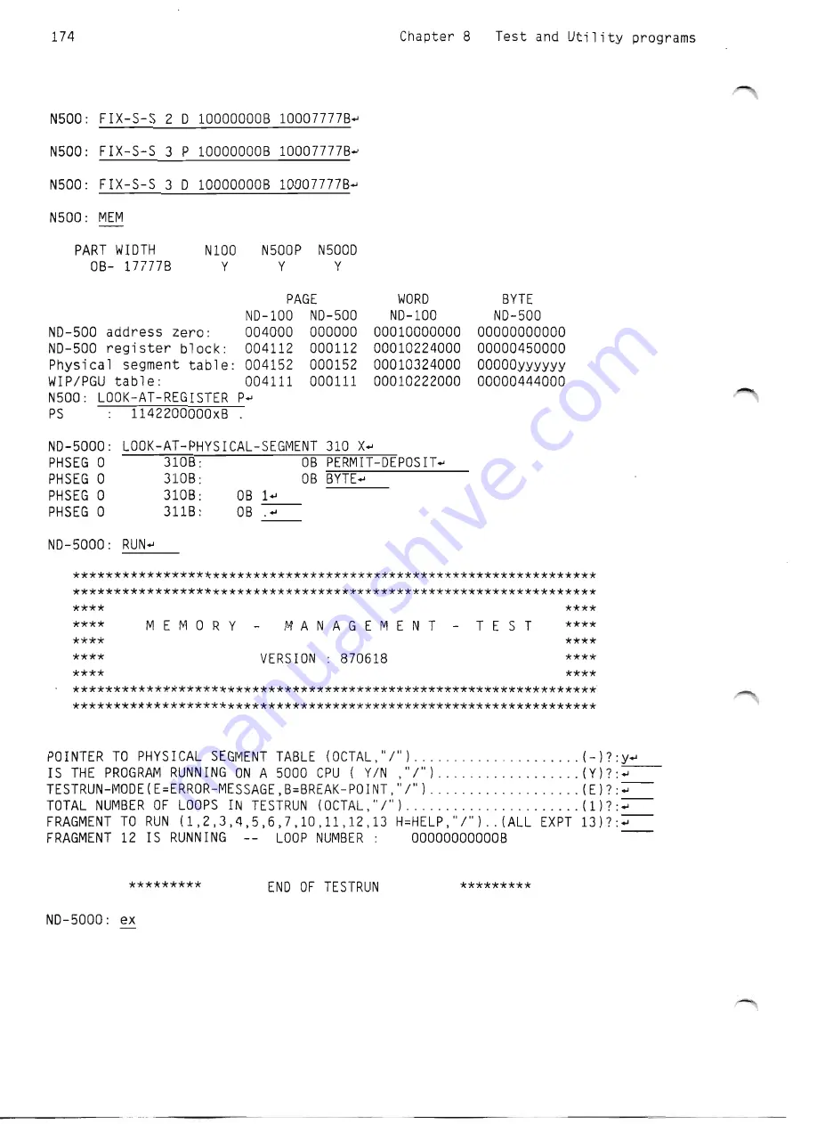 Norsk Data ND-5000 Series Скачать руководство пользователя страница 192