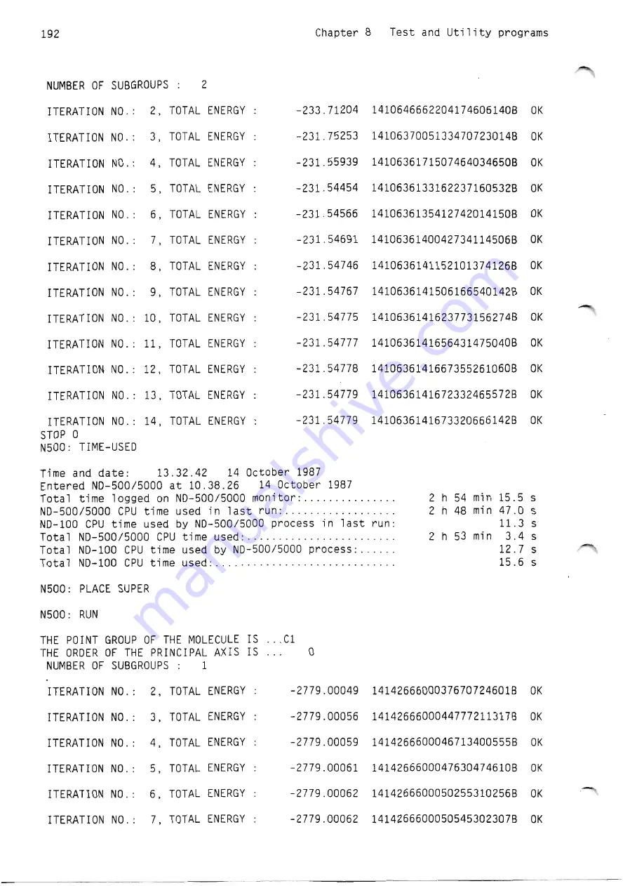 Norsk Data ND-5000 Series Hardware Maintenance Download Page 210