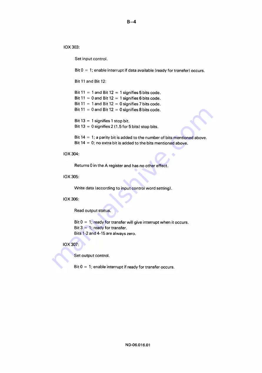 Norsk Data NORD-100 Manual Download Page 172