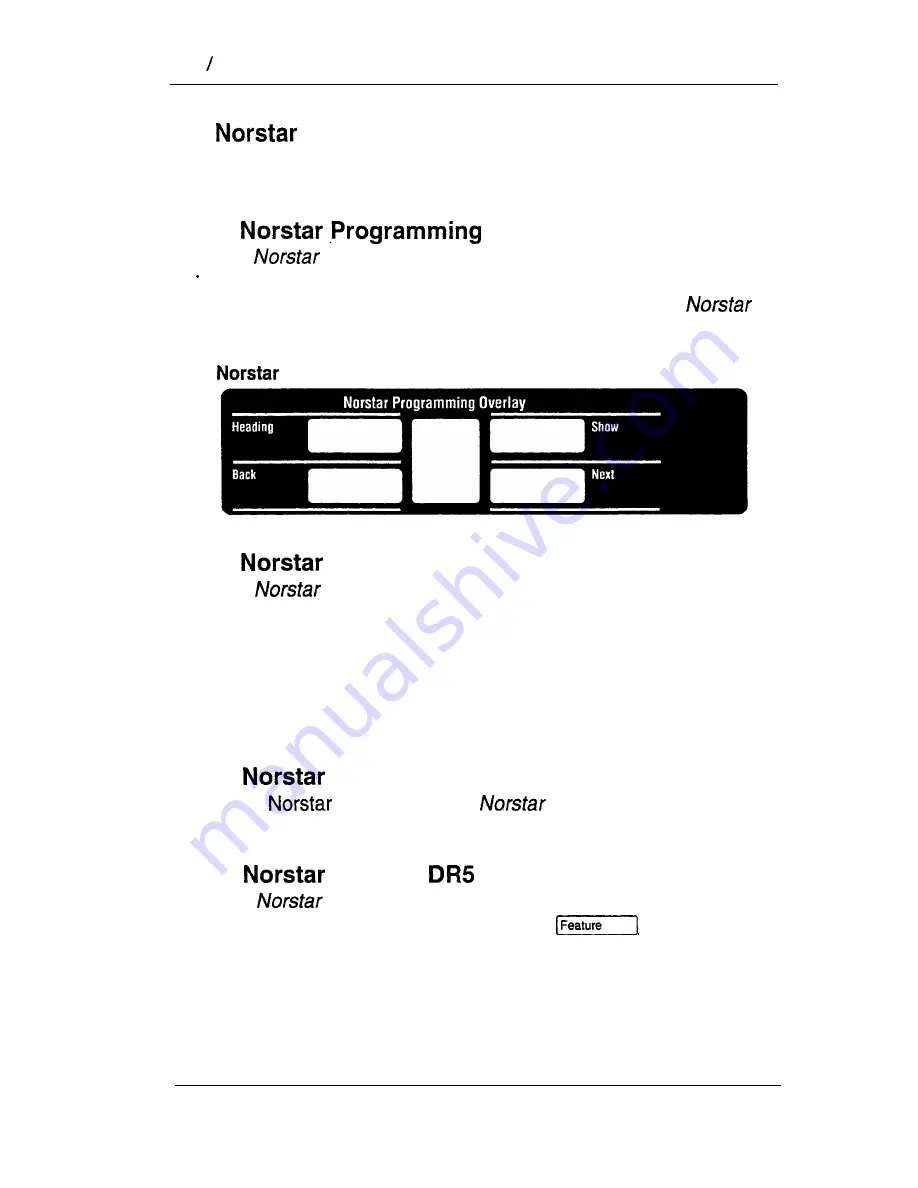 Norstar DR5 Installer'S Manual Download Page 116