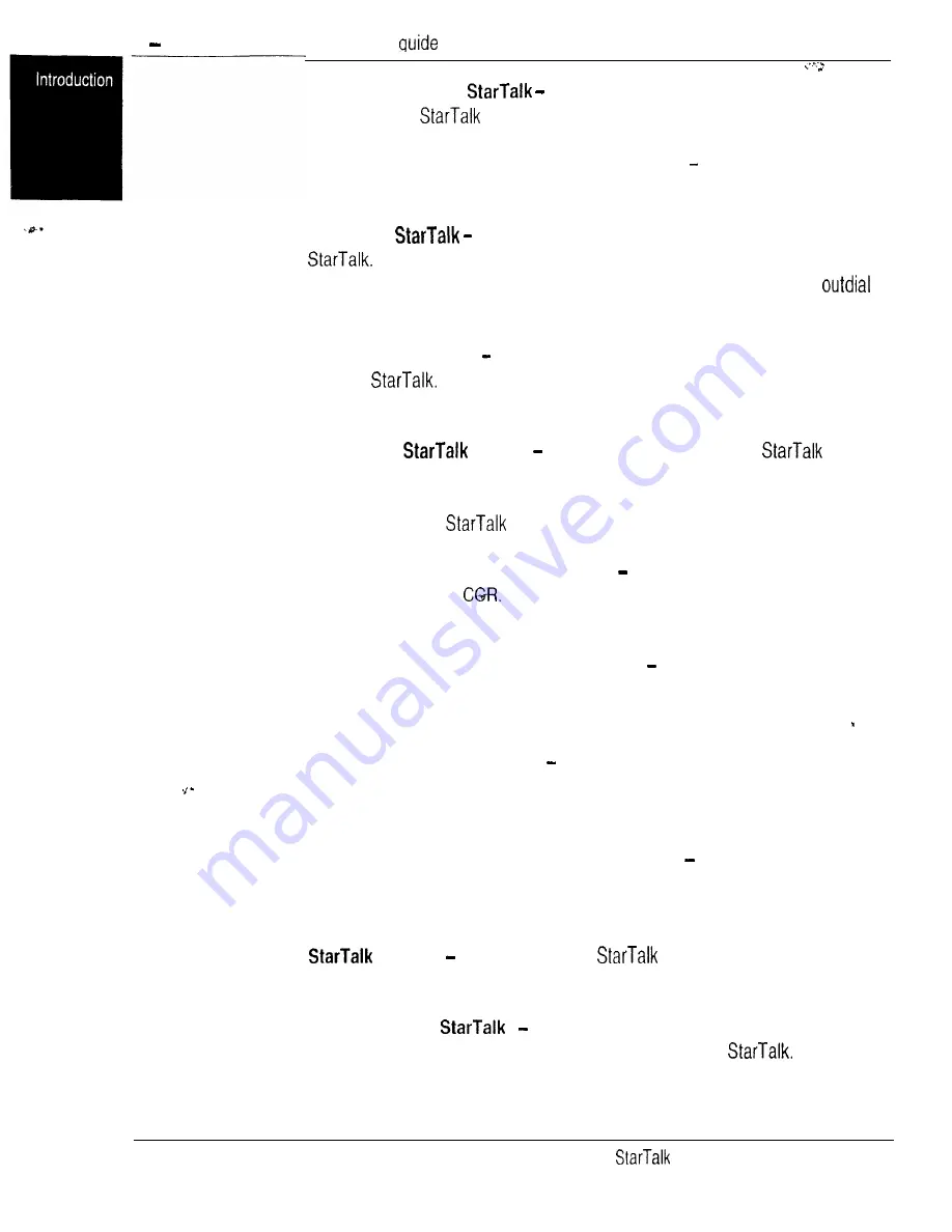 Norstar StarTalk Mini Скачать руководство пользователя страница 129