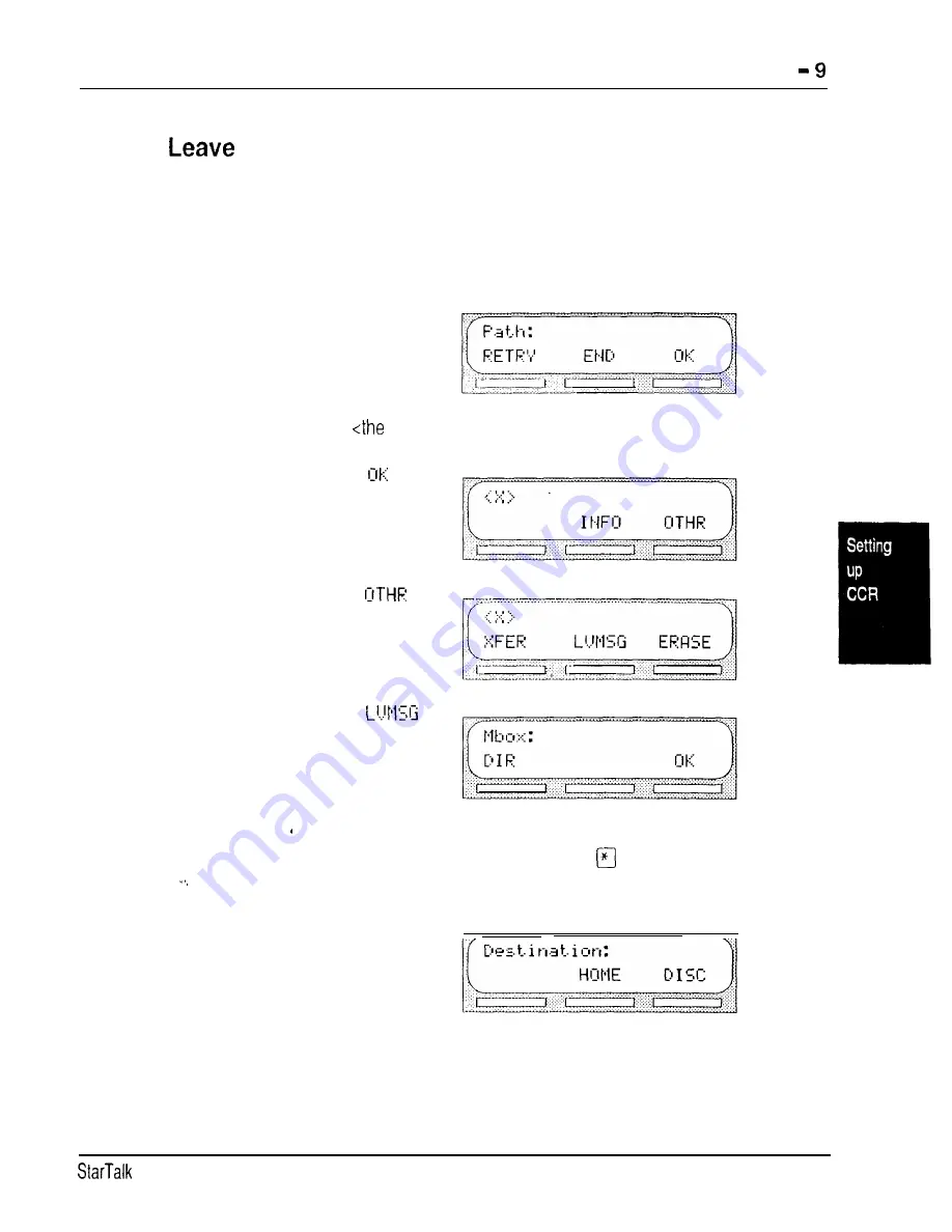 Norstar StarTalk Mini Installation Manual Download Page 244