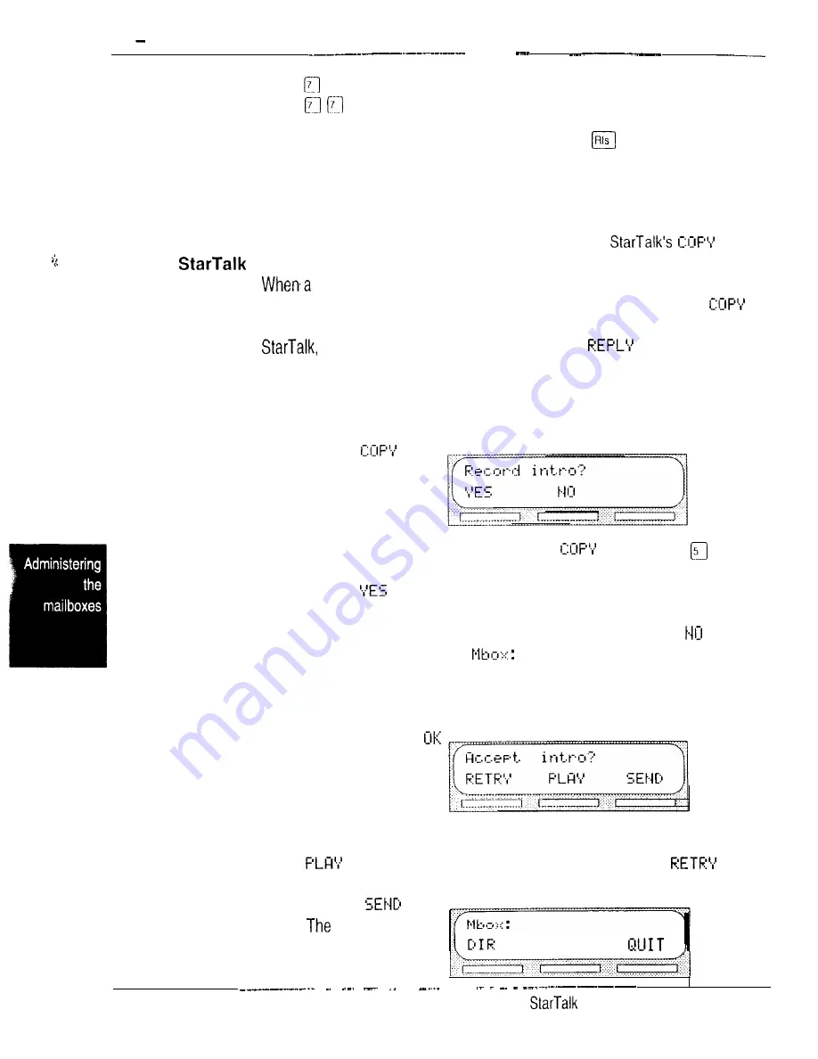 Norstar StarTalk Mini Installation Manual Download Page 277