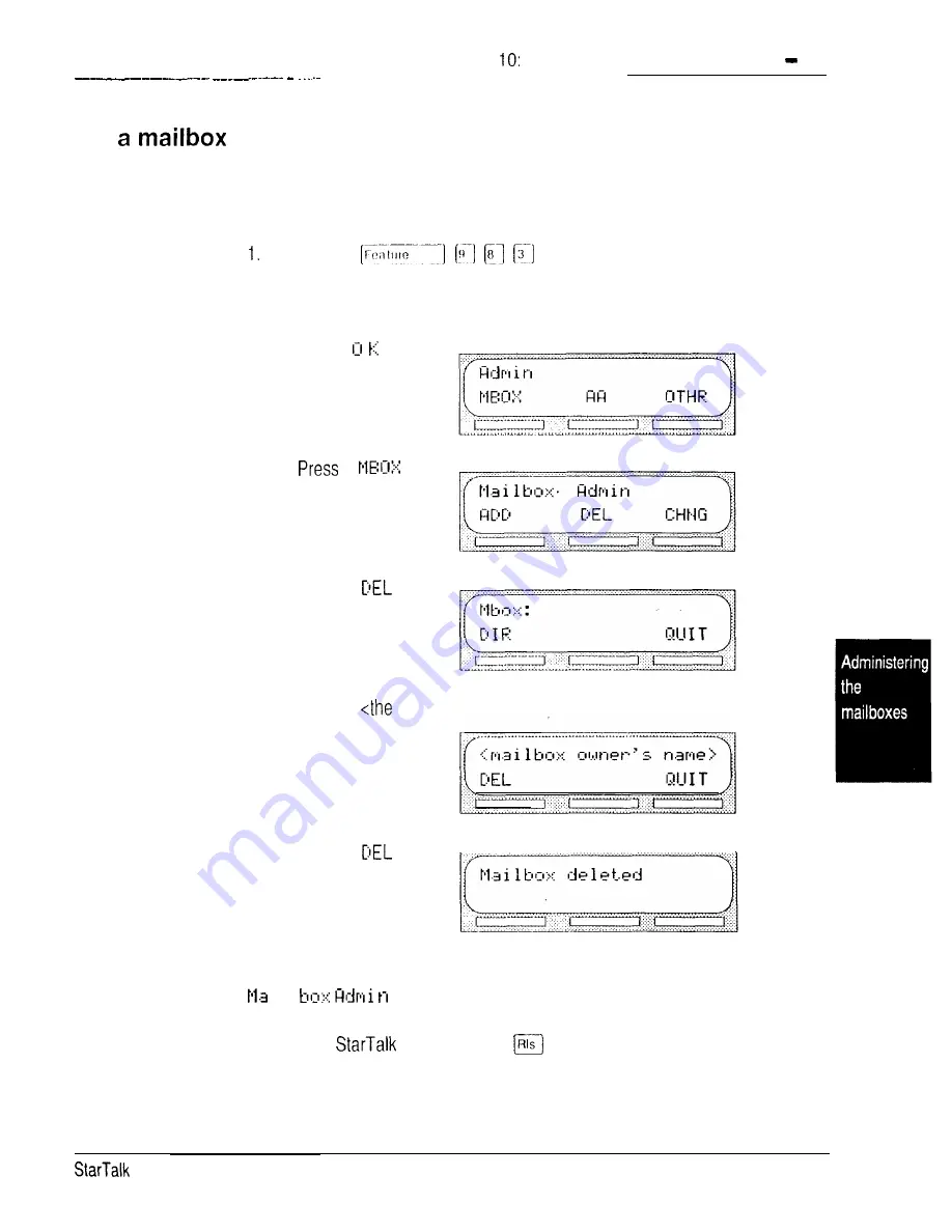 Norstar StarTalk Mini Installation Manual Download Page 292