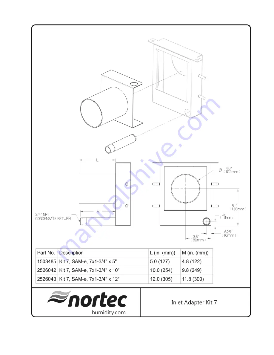 Nortec SAM-e Engineering Manual Download Page 61