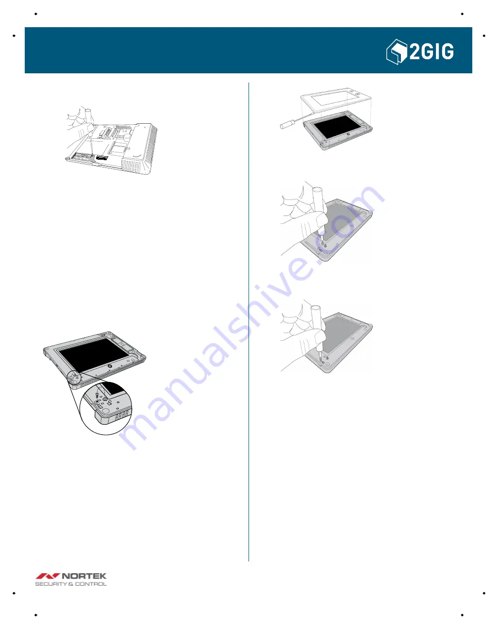 Nortek 2GIG-ZWM-500 Скачать руководство пользователя страница 2