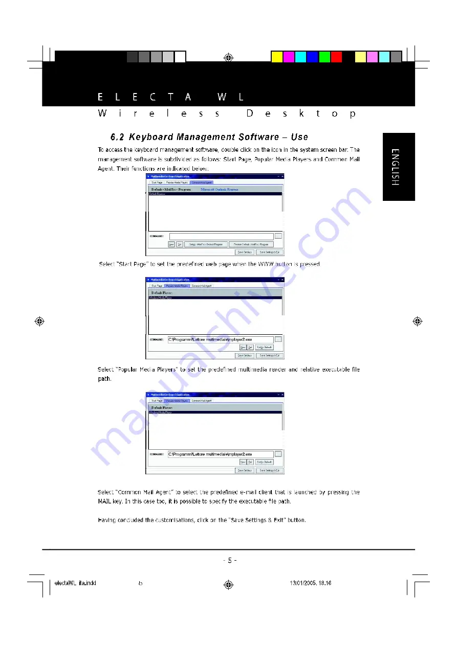 Nortek Concepto Electa WL User Manual Download Page 5