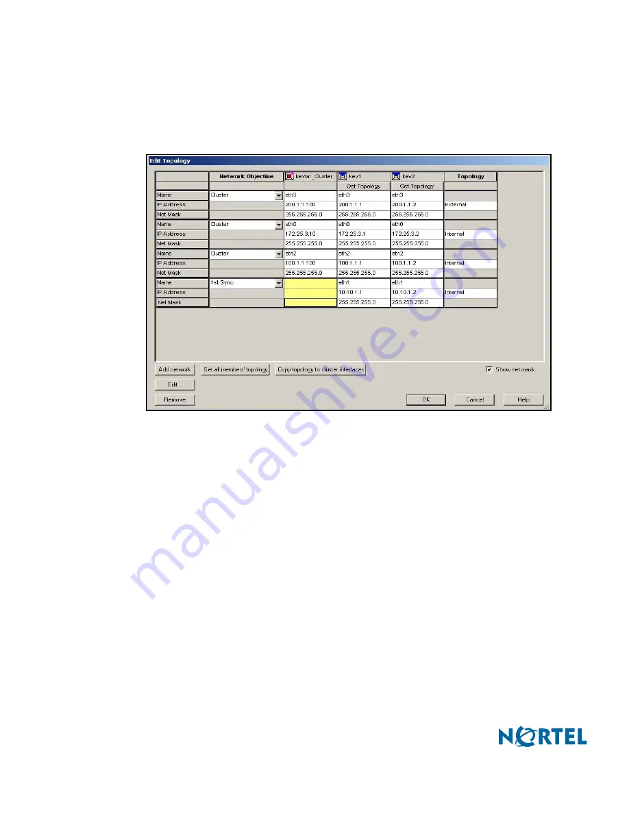 Nortel 5100 Series Release 2.3.3 User'S Manual And Command Reference Download Page 168