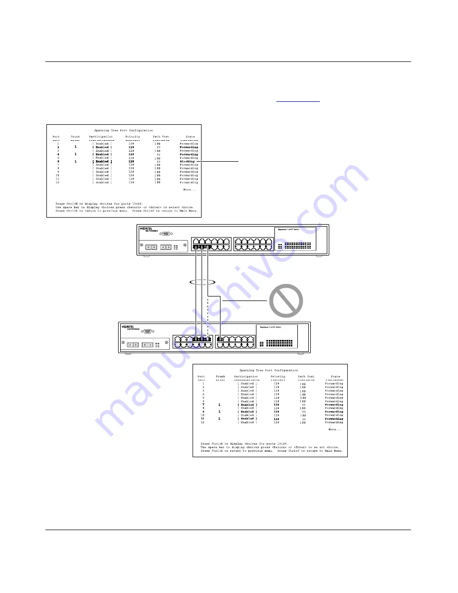 Nortel BayStack 410 24T Скачать руководство пользователя страница 106