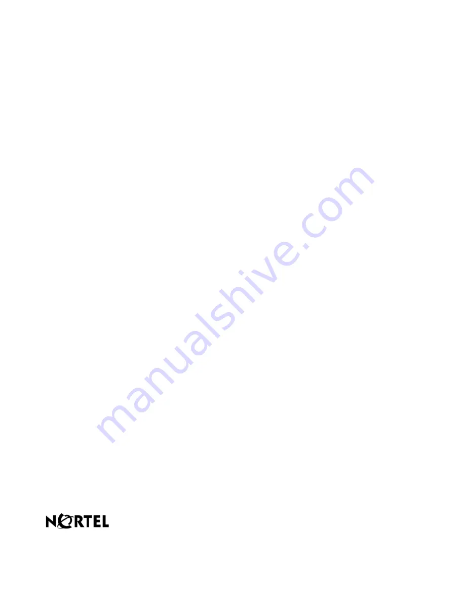 Nortel Broadcast Server User Manual Download Page 84