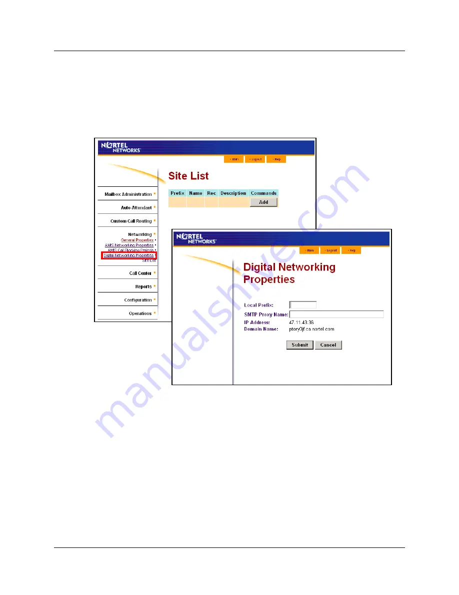 Nortel CallPilot 100 Set Up And Operation Manual Download Page 14