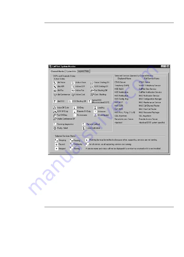 Nortel CallPilot 1001rp Installation And Configuration Manual Download Page 126