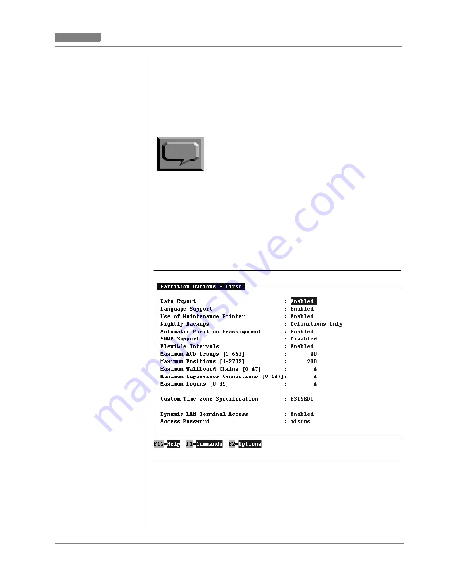 Nortel CC MIS User Manual Download Page 109