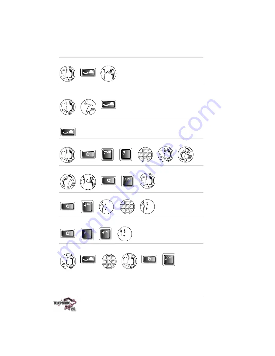 Nortel M 7000 User'S Card Download Page 2