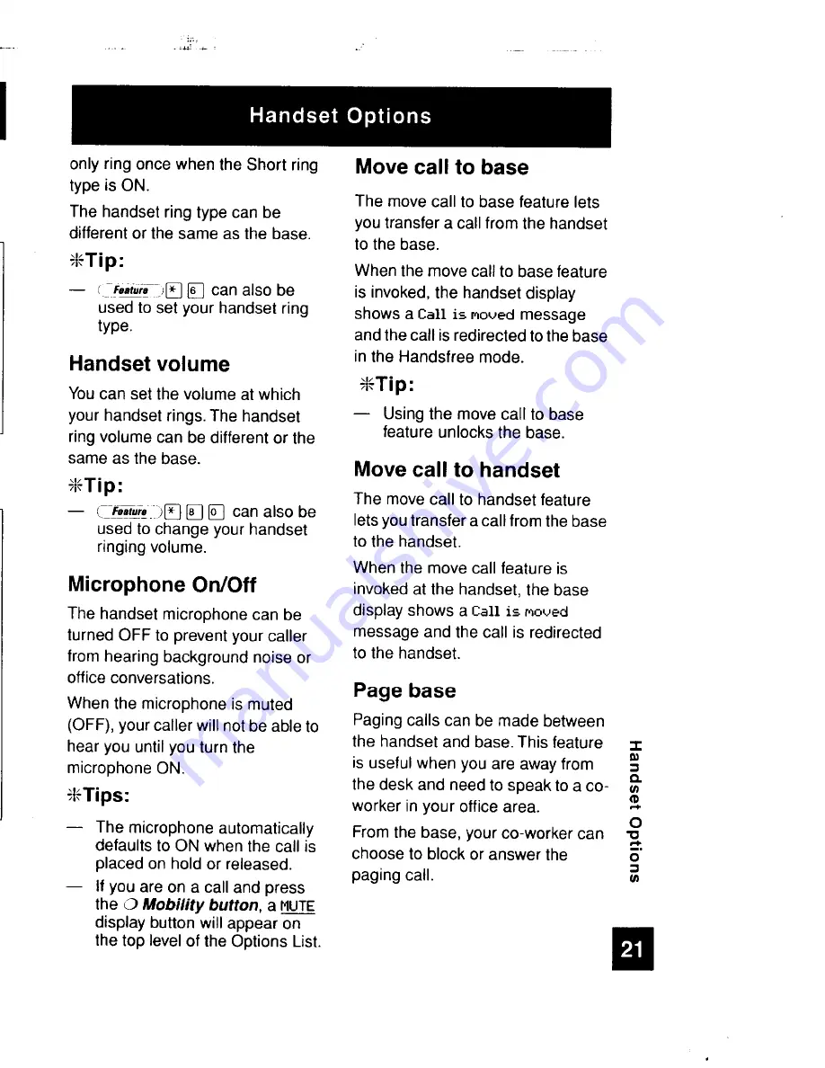 Nortel M7410 User Manual Download Page 25