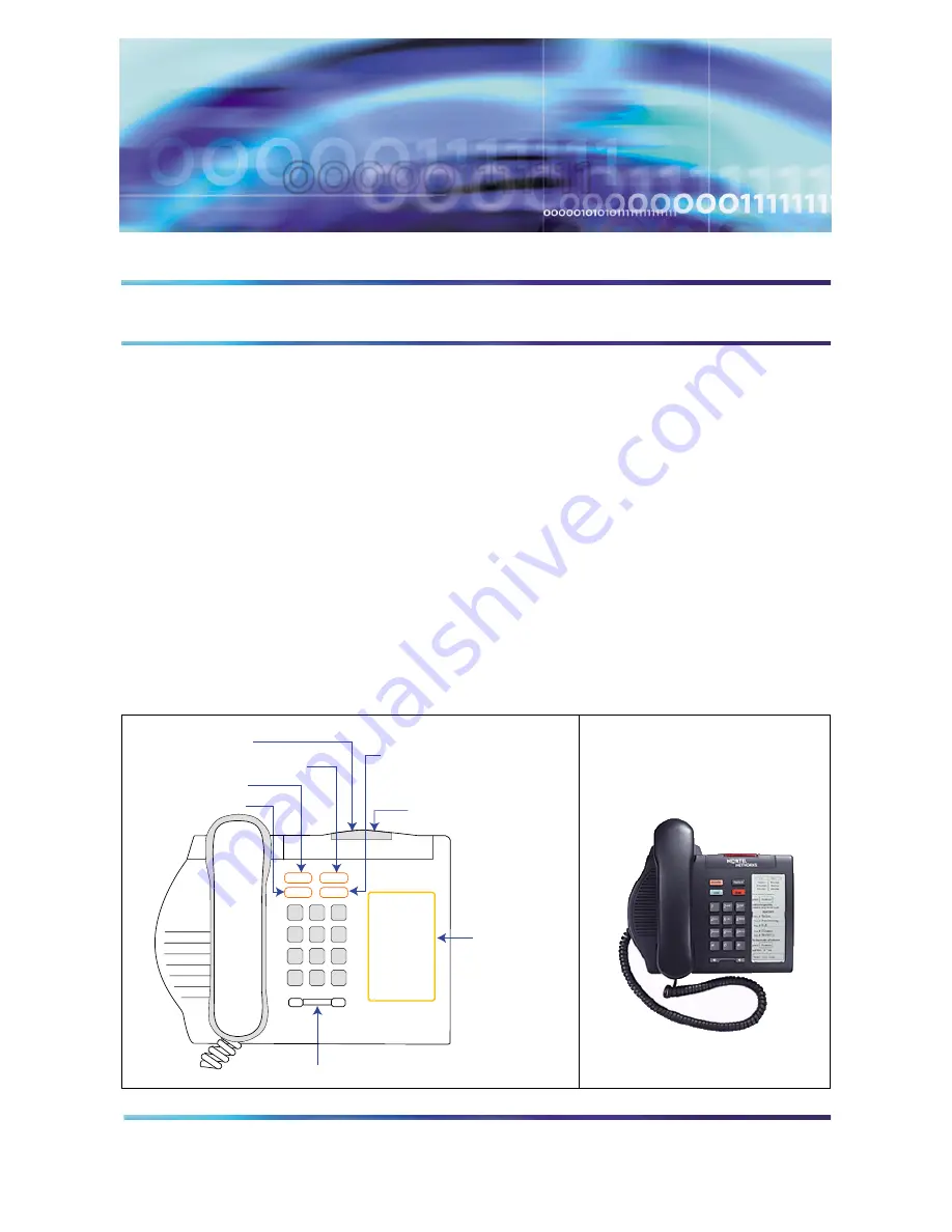 Nortel Meridian M3900 Reference Manual Download Page 33