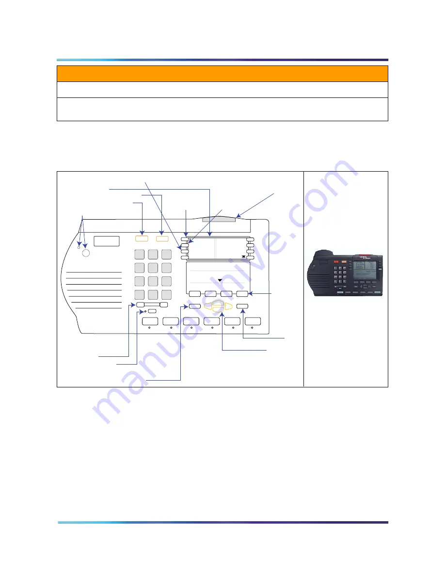 Nortel Meridian M3900 Скачать руководство пользователя страница 58