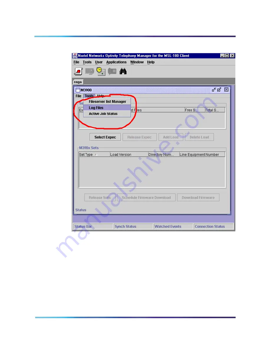 Nortel Meridian M3900 Reference Manual Download Page 122