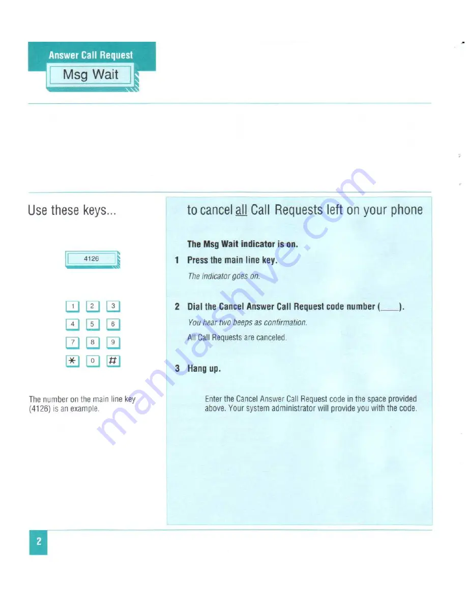 Nortel Meridian M5112 User Manual Download Page 9