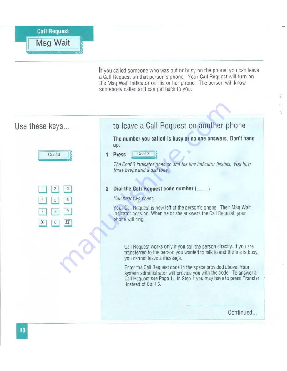 Nortel Meridian M5112 User Manual Download Page 17