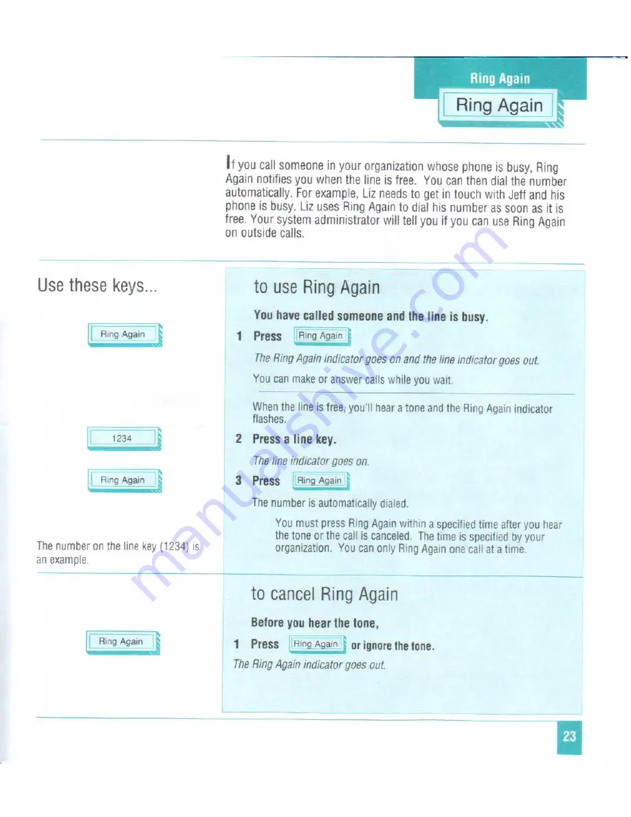 Nortel Meridian M5112 User Manual Download Page 30