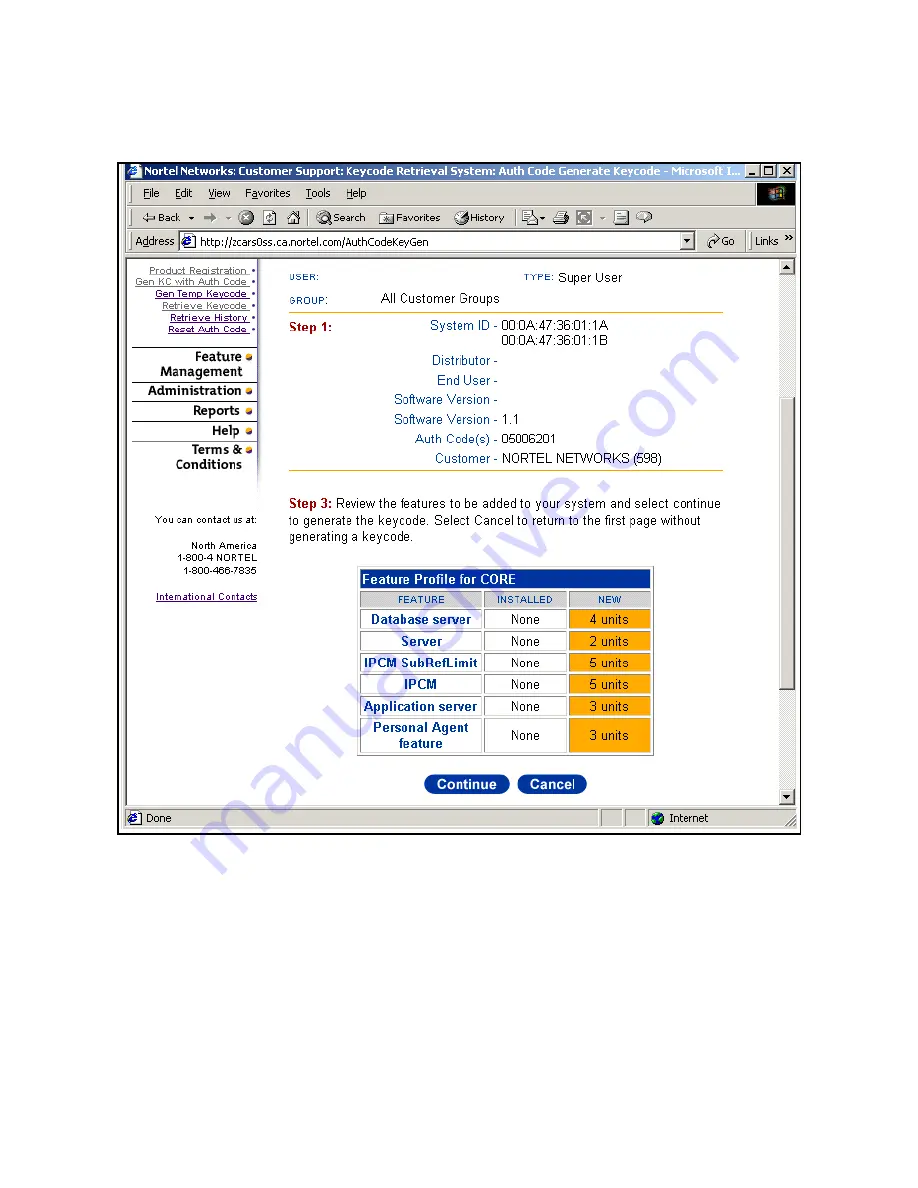 Nortel NN10364-301 Installation And Commissioning Manual Download Page 91