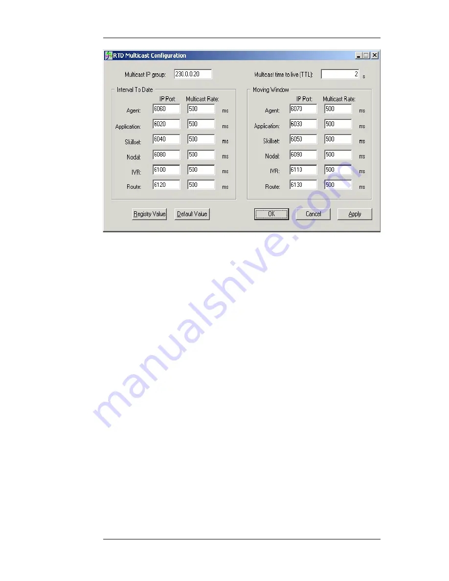 Nortel Observe User Manual Download Page 39