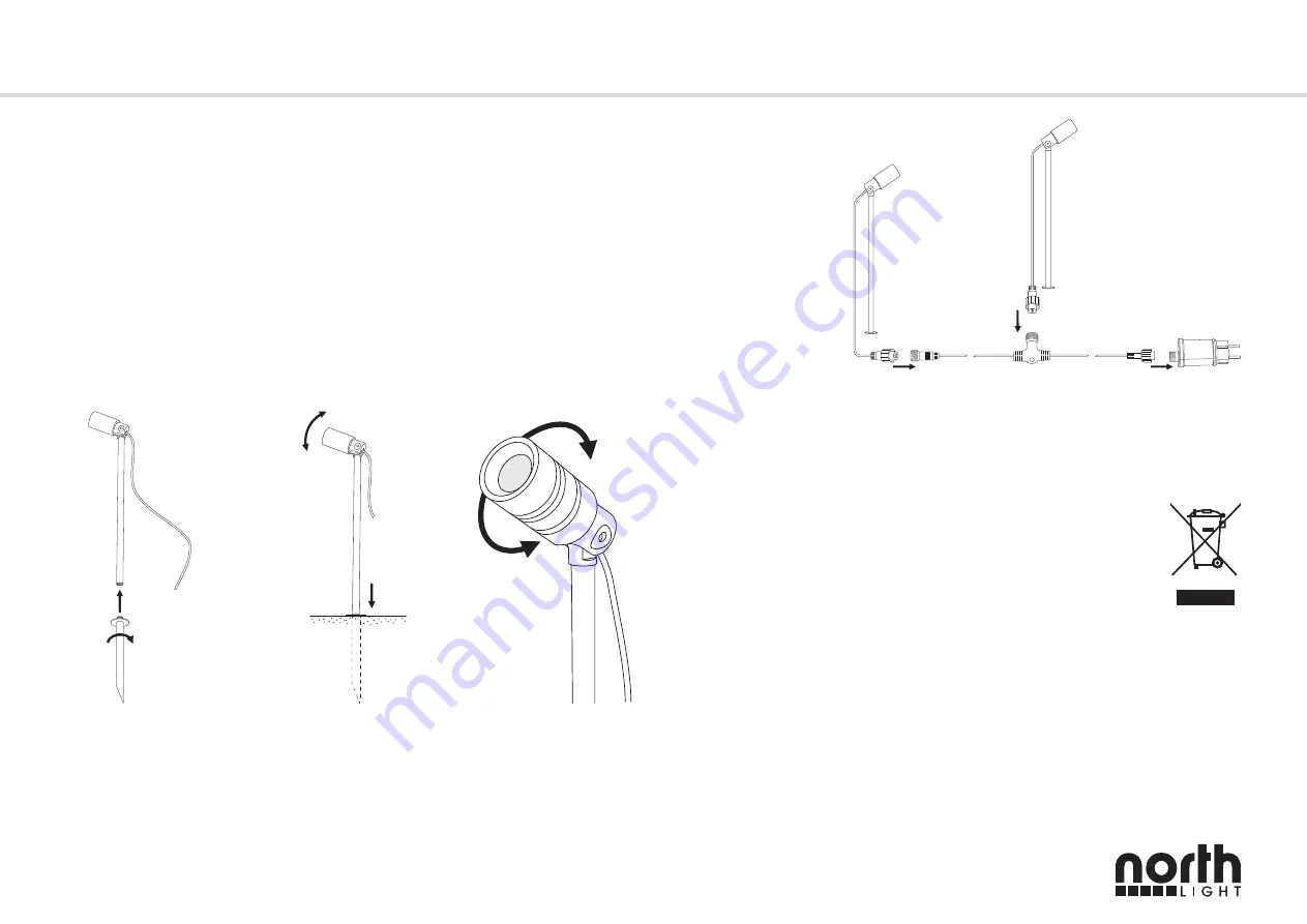 North Light MF-3072 Instruction Manual Download Page 1