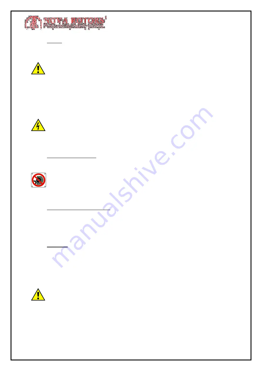 North Ridge Pumps NOVA ROTORS MN Series Functioning And Maintenance Manual Download Page 4