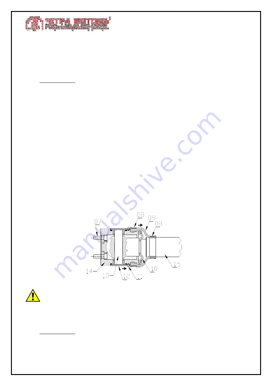 North Ridge Pumps NOVA ROTORS MN Series Functioning And Maintenance Manual Download Page 24