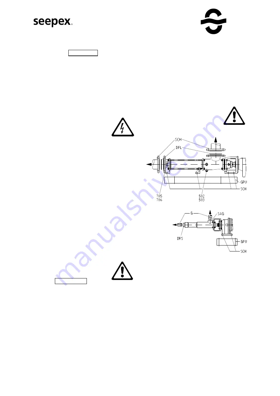 North Ridge Pumps seepex BN Series Operating And Maintenance Instructions Manual Download Page 13